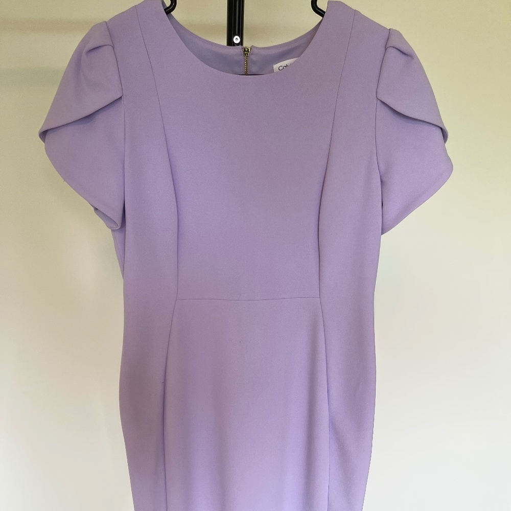 Calvin Klein Tulip Sleeve Dress